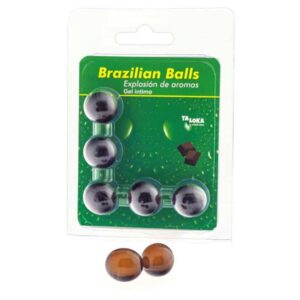 Taloka Chocolate Intimate Gel with 5 Balls