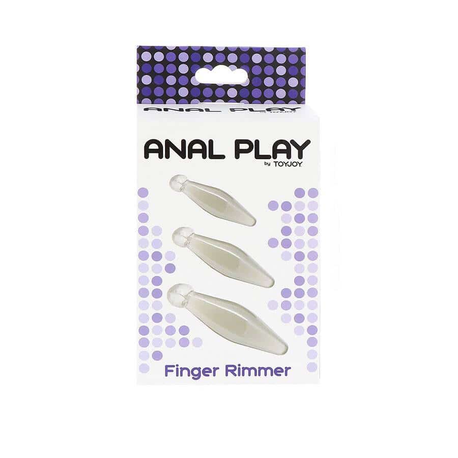 Toyjoy - Dilatador Anal 3 Peças Transparente Toyjoy - Dilatador Anal 3 Peças Transparente