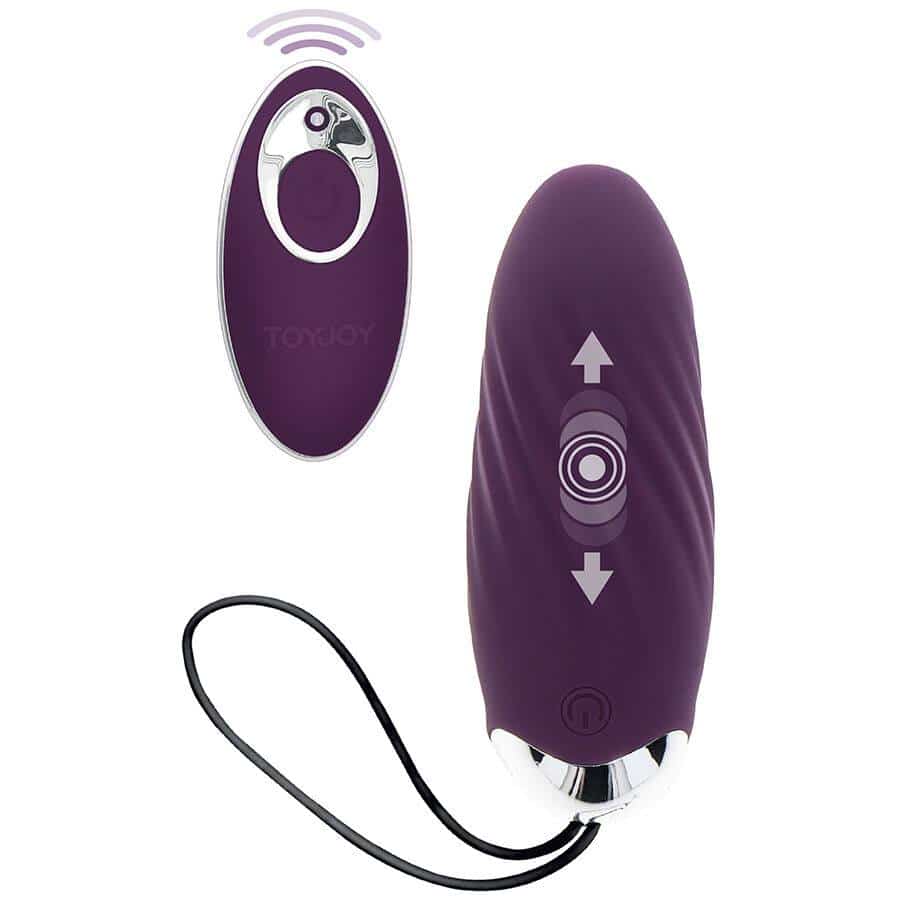 Toyjoy Remote Vibrator Eggstavagant Purple