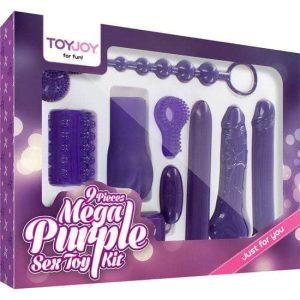 Toyjoy Mega Purple 9pc Sex Toy Set