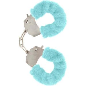 Toyjoy - Esposas de Amor con Cadenita y Peluche Azul