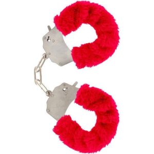 Toyjoy - Esposas de Amor con Cadena y Pelusa Roja