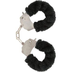 Toyjoy Esposas de Amor con Cadena y Peluche Negro