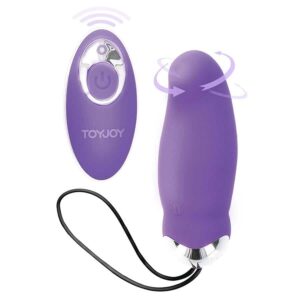 Toyjoy - EGGSPLODE VIBRATOR IN PURPLE WITH REMOTE FOR YOUR ORGASM