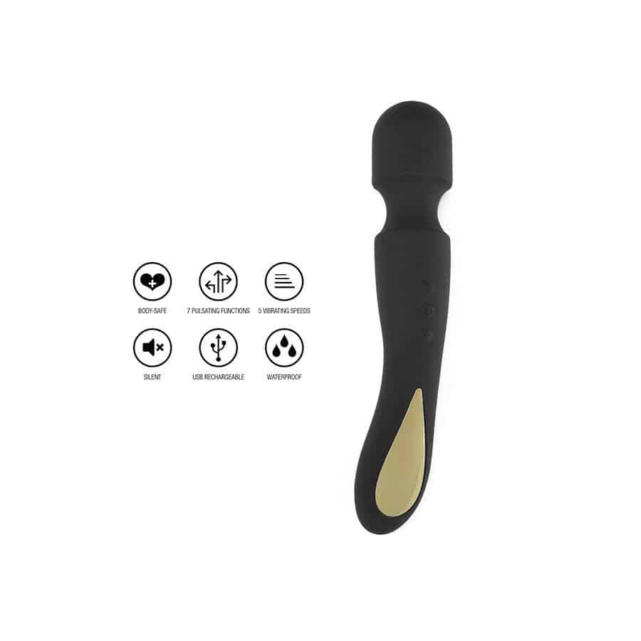 Toyjoy Black Zenith Wand - Rechargeable Massager Toyjoy Black Zenith Wand - Rechargeable Massager