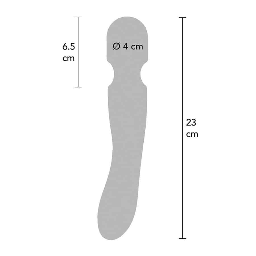 Toyjoy Black Zenith Wand - Rechargeable Massager Toyjoy Black Zenith Wand - Rechargeable Massager