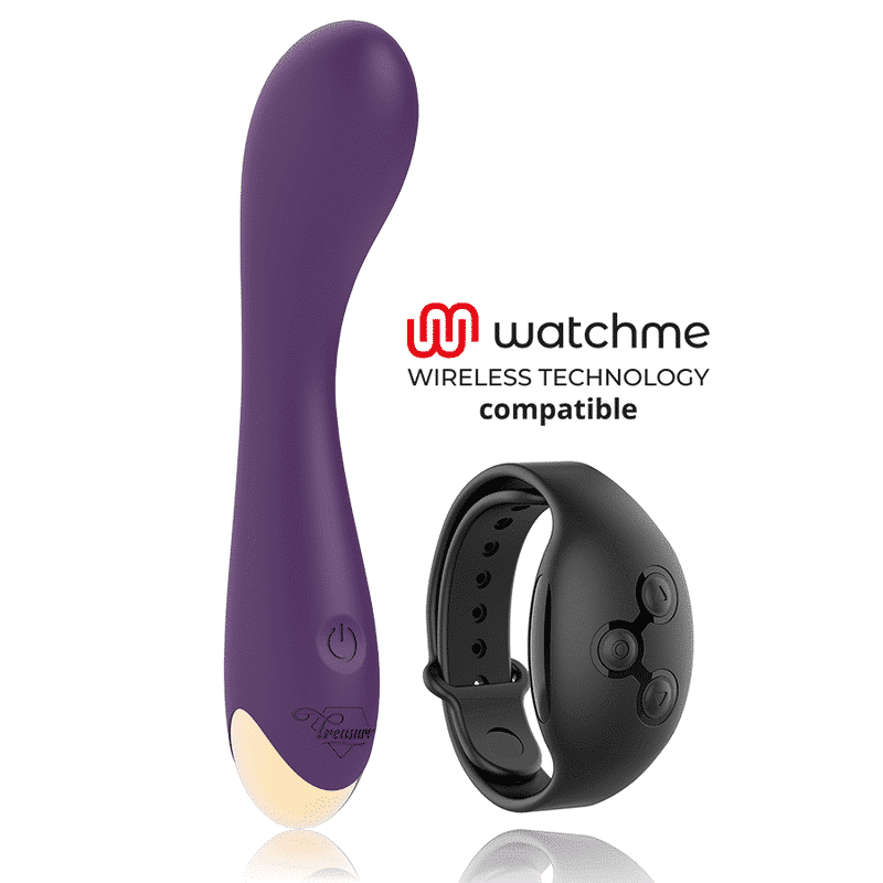 Vibrador G-Punto Hansel de Treasure con Conectividad Inalámbrica Watchme