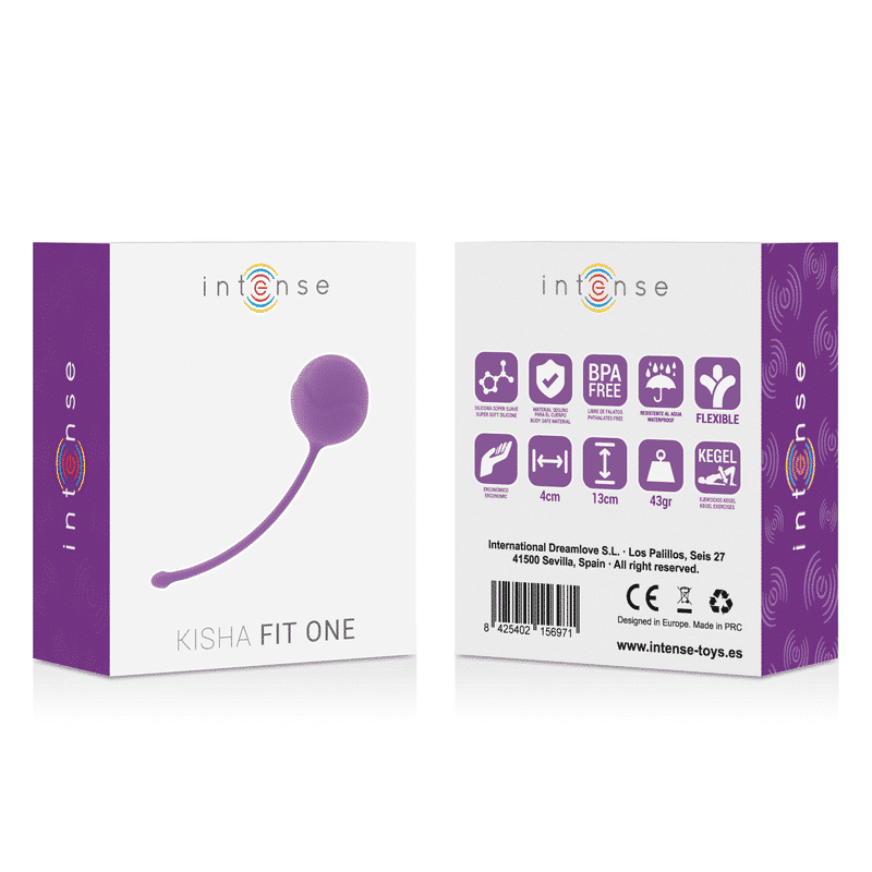 Treino Pélvico KISHA FIT ONE Silicone Lilás Treino Pélvico KISHA FIT ONE Silicone Lilás