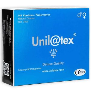 Unilatex Natural Condoms 144 Pack