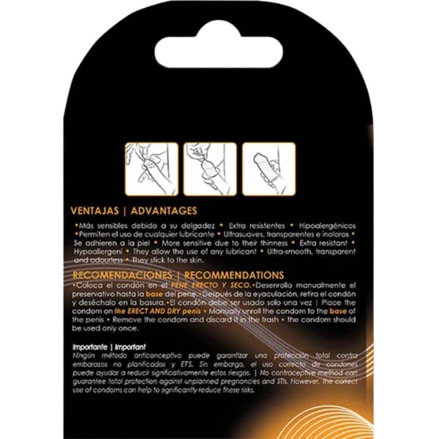 Uniq Latex Free Condoms Classic 3pk Uniq Latex Free Condoms Classic 3pk