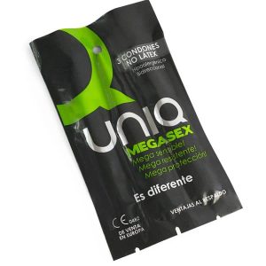 Uniq MEGASEX Latex Free Condoms for Sensitive Skin