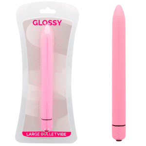 Pink SLIM VIBRATOR - Glossy FOR SENSATIONAL PLEASURE