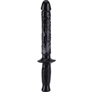 Black Realistic Dildo Get Real Manhandler