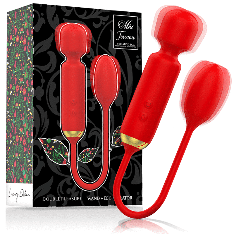 Double Stimulation Wand Mia TOSCANA