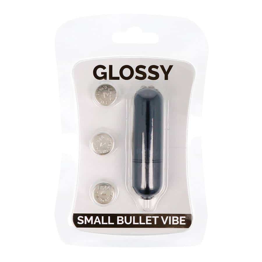Black Bullet Vibrator Glossy Black Bullet Vibrator Glossy