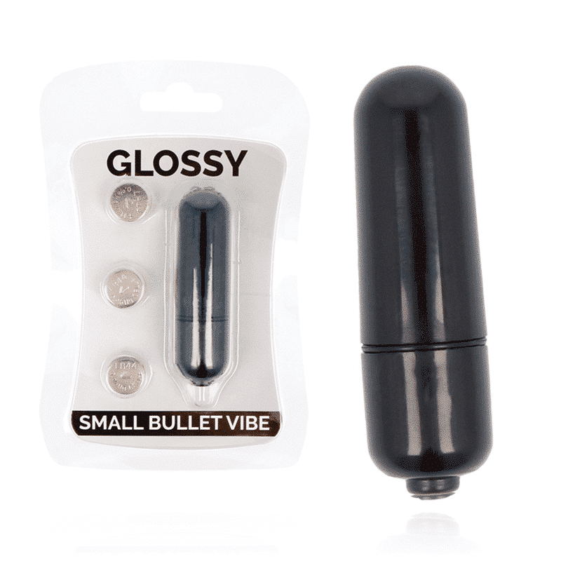 Black Bullet Vibrator Glossy