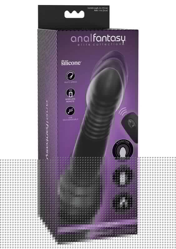Vibrador Anal Elite Com Efeito Calor Vibrador Anal Elite Com Efeito Calor