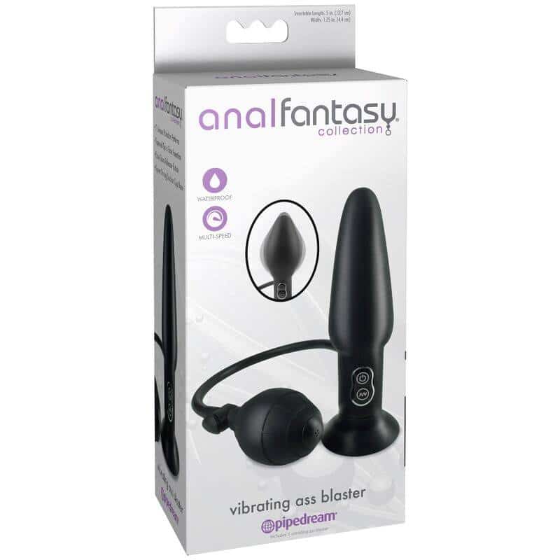Inflatable Vibrating Plug by Anal Fantasy Inflatable Vibrating Plug by Anal Fantasy