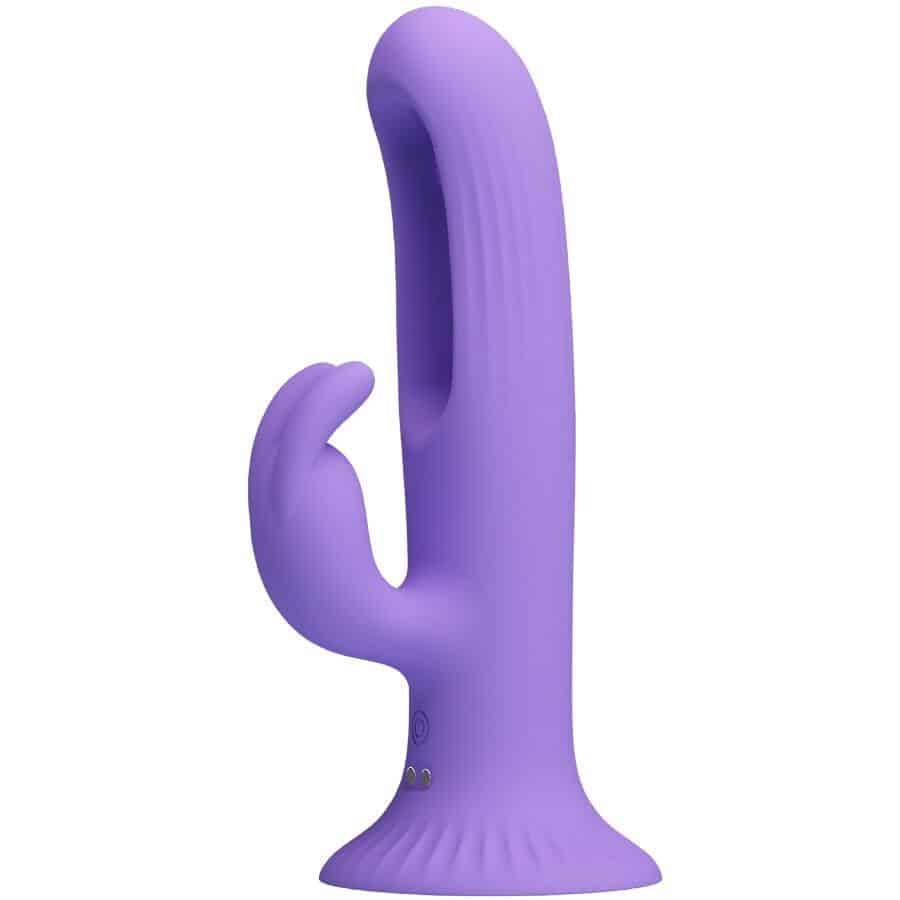 Purple Rabbit Vibrator with 12 Modes
