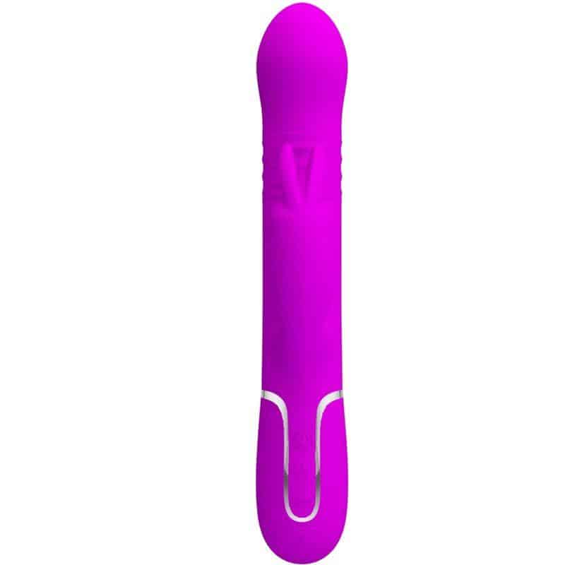 Pretty Love Rabbit Vibrator with Violet Pearls Pretty Love Rabbit Vibrator with Violet Pearls