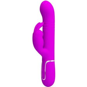 Pretty Love Rabbit Vibrator with Violet Pearls