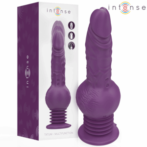 Tatum de Intense: Vibrador Multifunción 24cm Morado
