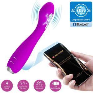 Pretty Love HECTOR Violet Electro Shock Vibrator