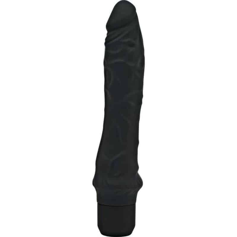 Large Black Silicone Vibrator by Get Real