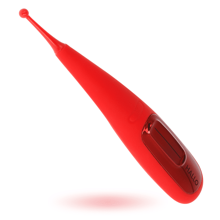 HELLO FOCUS Red Clitoral Vibrator HELLO FOCUS Red Clitoral Vibrator