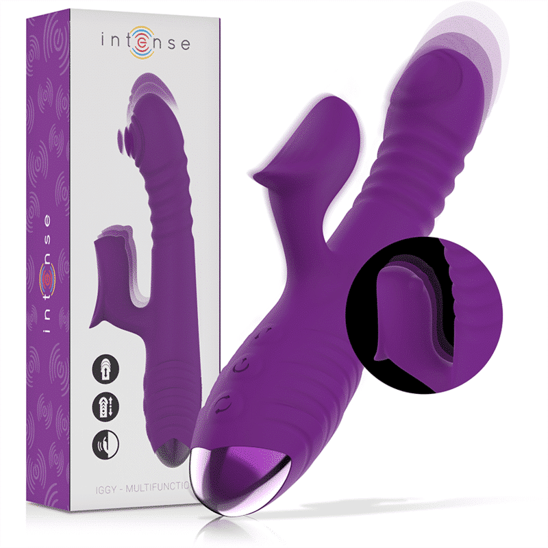 IGGY Rechargeable Vibrator with Clitoral Stim