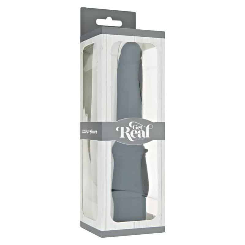 Get Real - Smooth Black Classic Vibrator Get Real - Smooth Black Classic Vibrator