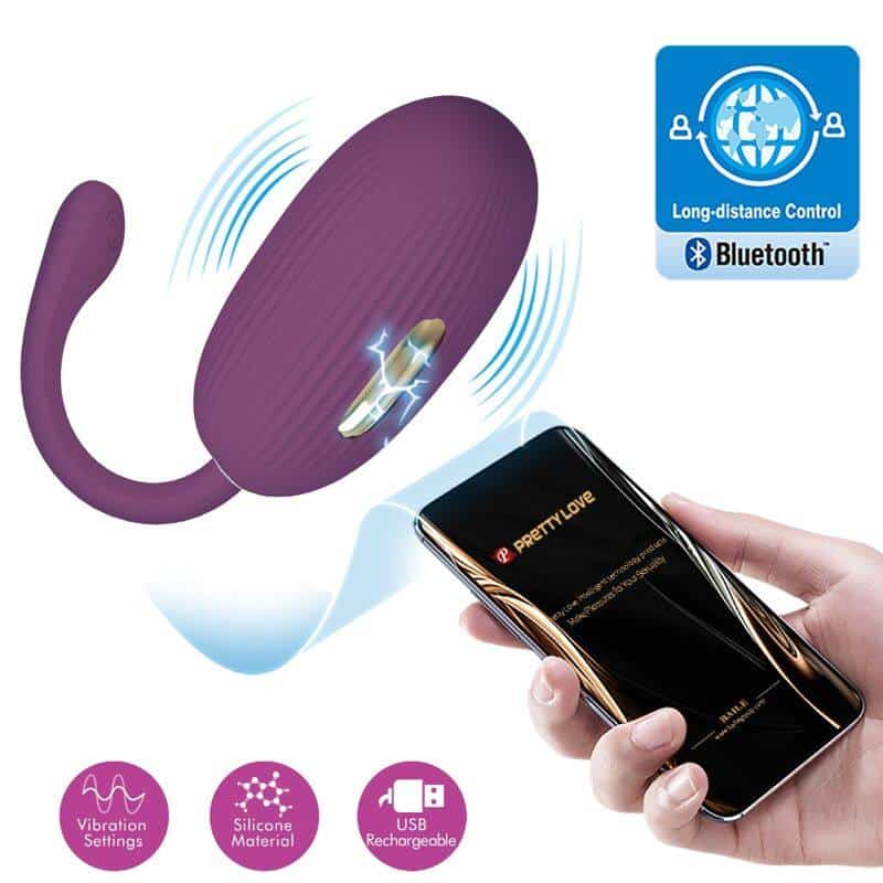 Rechargeable Egg Vibrator DOREEN by Pretty Love