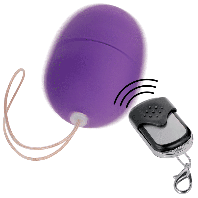 Remote Control Purple Vibrating Love Egg
