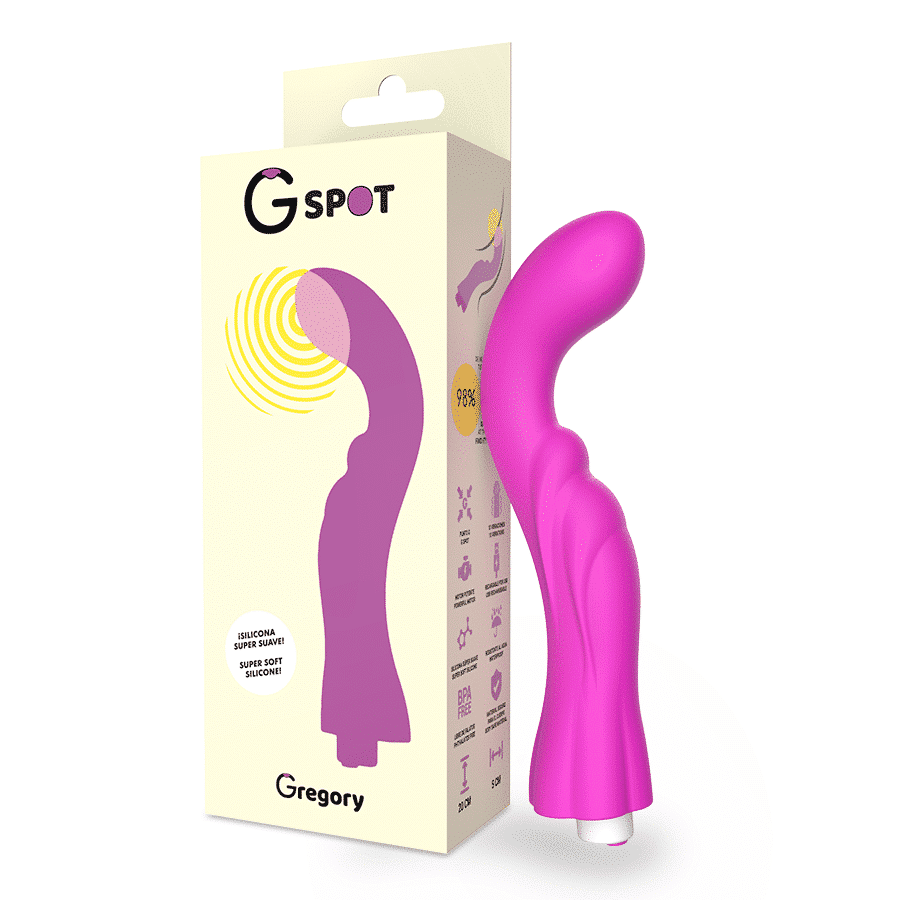 Vibrador Ponto G Recarregável Gregory