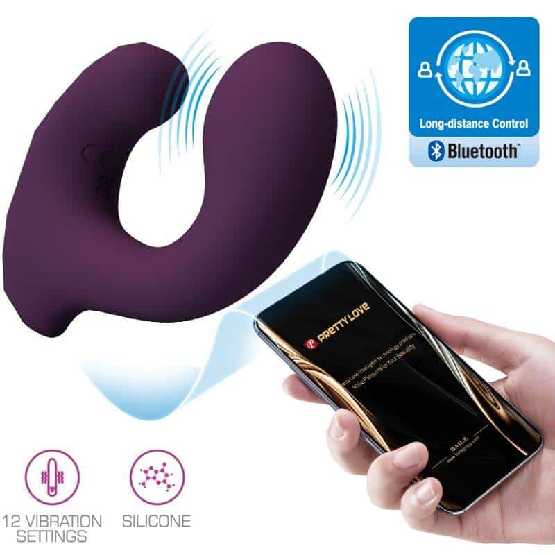 Remote Control Purple Vibrator