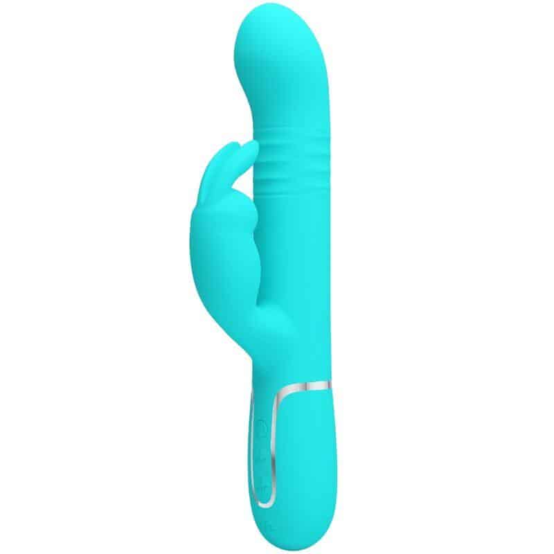Aqua Green Rabbit Vibrator Pretty Love