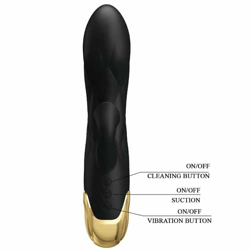 Pretty Love Gold Plated Rechargeable Silicone Vibrator Pretty Love Gold Plated Rechargeable Silicone Vibrator