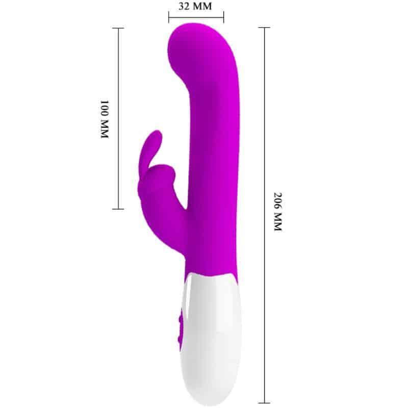 Pretty Love Centaur Rabbit Vibrator with 30 Vibration Settings in Purple Pretty Love Centaur Rabbit Vibrator with 30 Vibration Settings in Purple