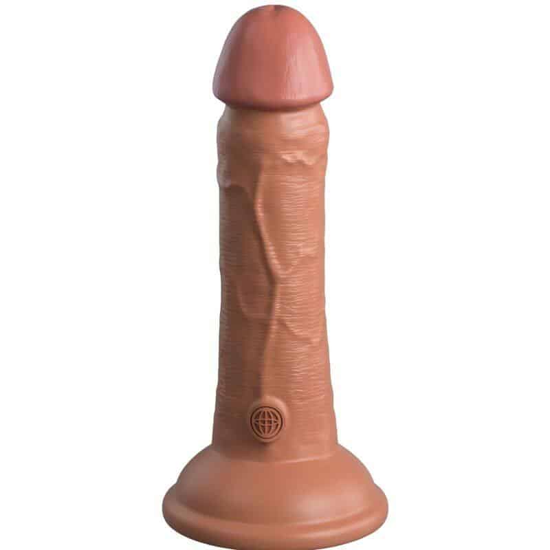 Vibrador Realista King Cock Elite 15.2cm Vibrador Realista King Cock Elite 15.2cm