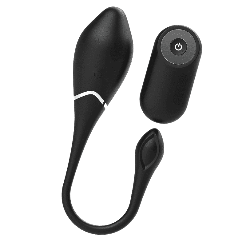 Black&Silver Jenell Remote Egg Vibrator Black&Silver Jenell Remote Egg Vibrator