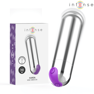 Vibrador Recarregável Karen Mini Prata