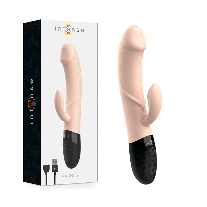 Natural Silicone Magnus Dual Vibrator