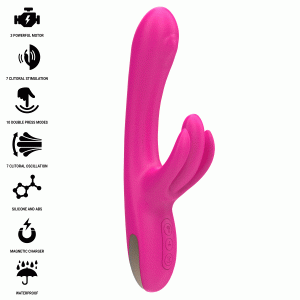 Intense Britney Rabbit Vibrator 9in