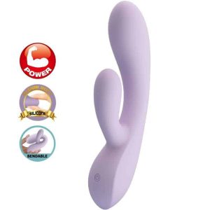 Juguete Vibrante Pretty Love Rosolyn Rabbit Morado