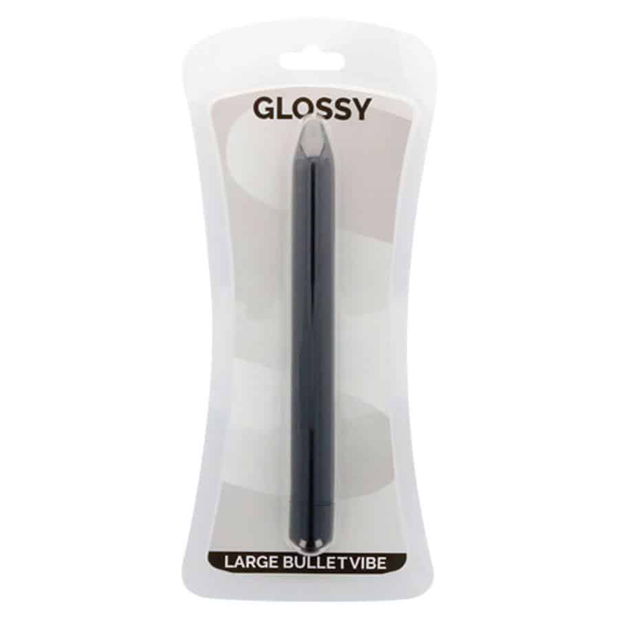 Black Slim Vibrator Glossy Black Slim Vibrator Glossy