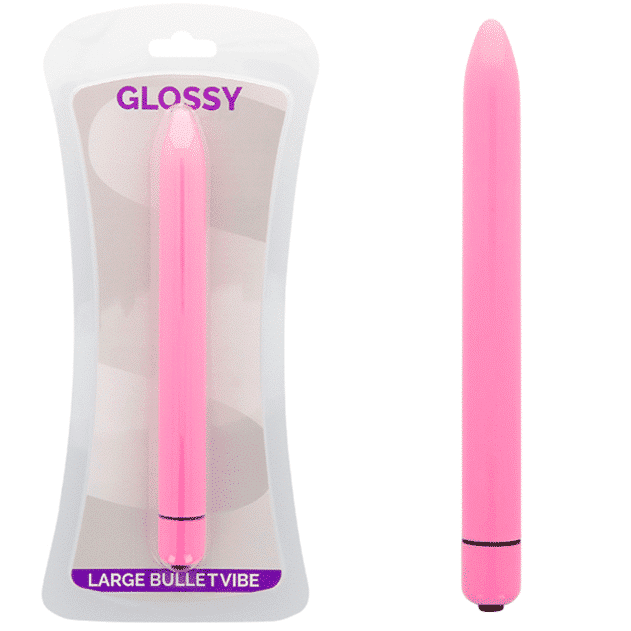 Deep Rose Slim Vibrator Glossy