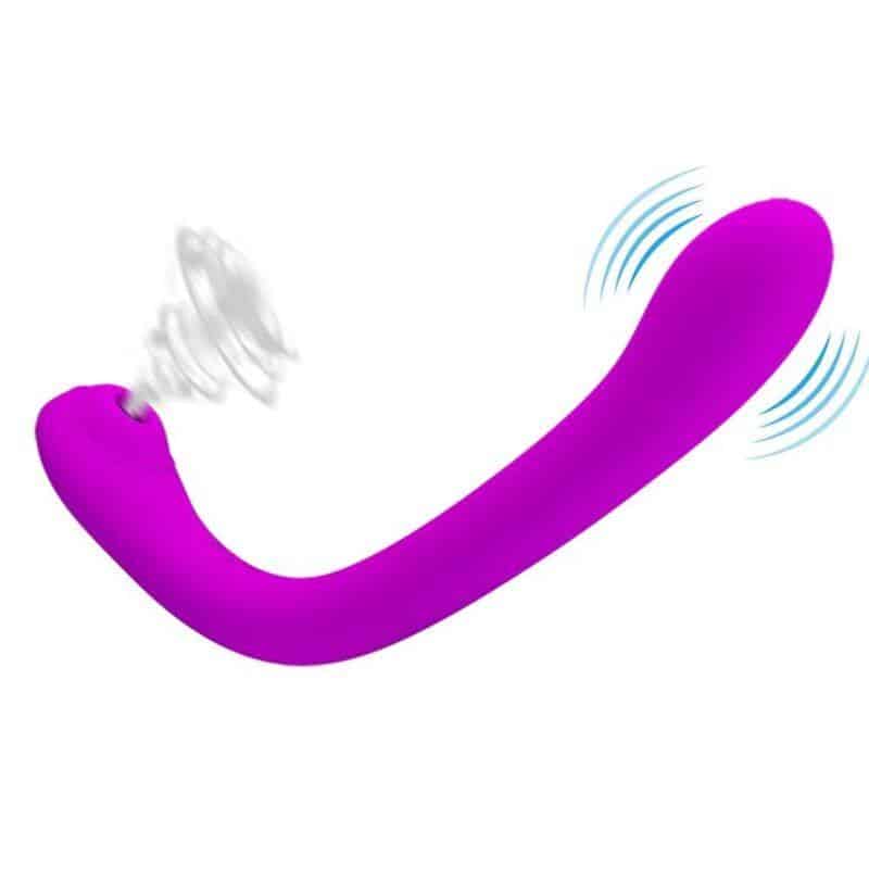 Vibrador Suction Pretty Love ALEX Lilac