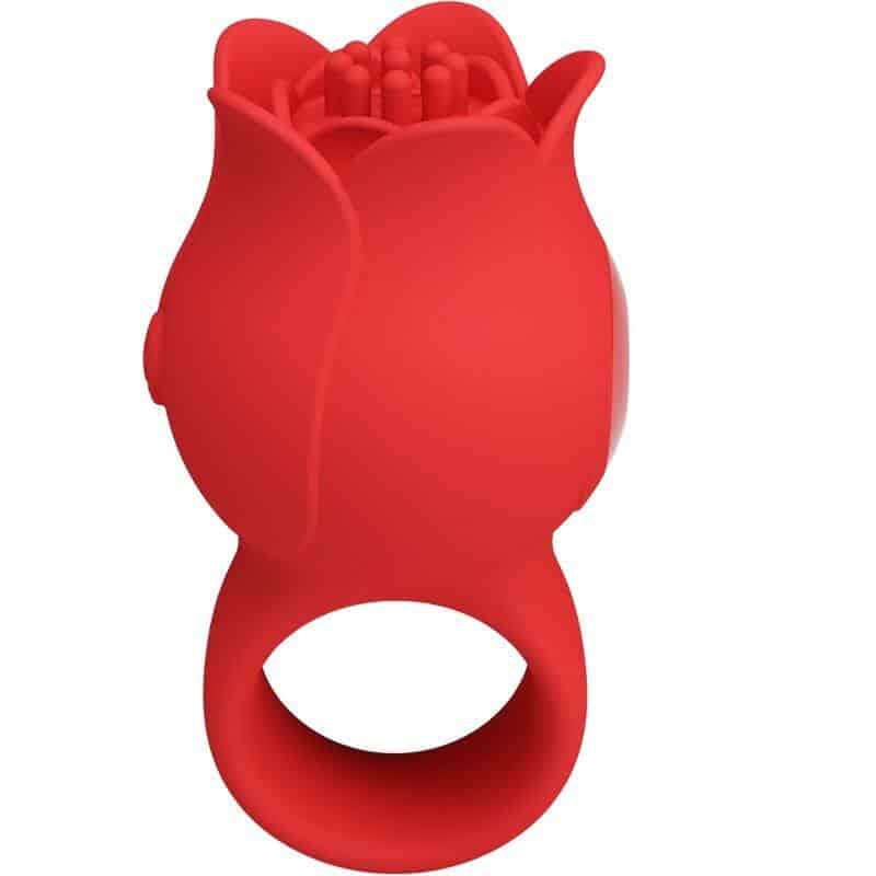RED FINGER VIBRATOR Pretty Love with 10 vibrations