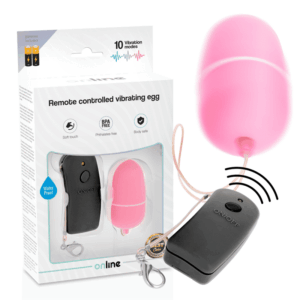 Pink Remote Egg Vibrator for Couples