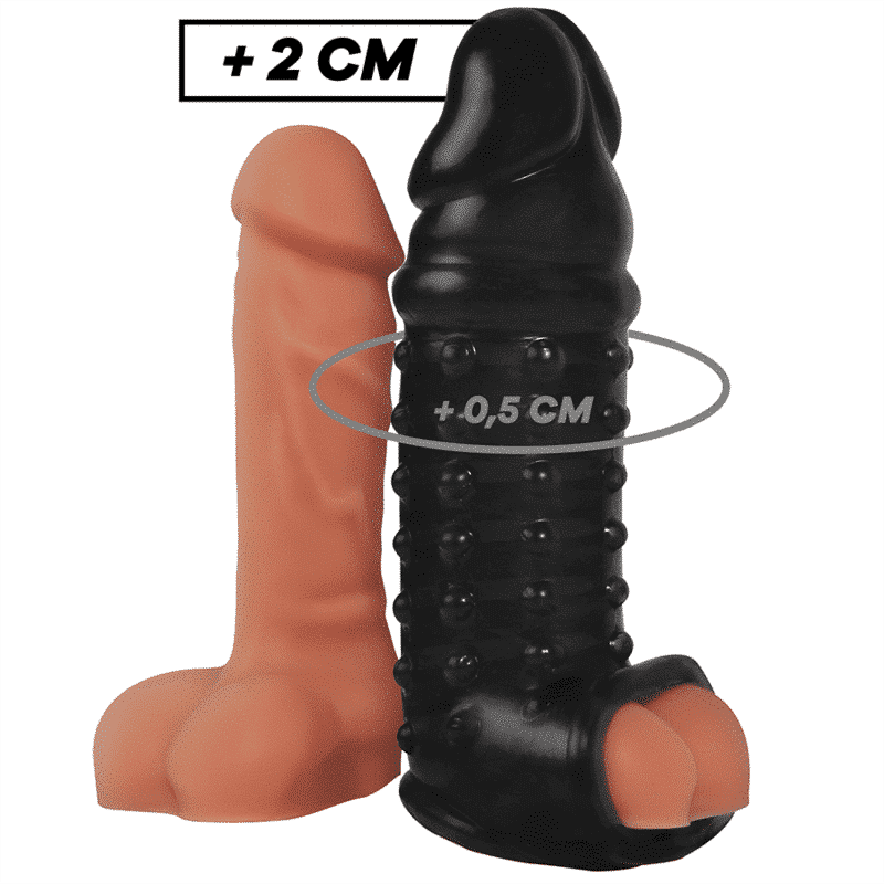 Virilxl - Black PENIS SHEATH V11 FOR ENHANCED THICKNESS